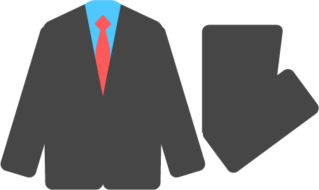 厚手の服