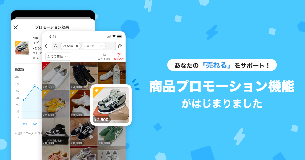 あなたの「売れる」をサポートする商品プロモーション機能がスタートしました